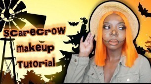 'SCARECROW HALLOWEEN MAKEUP TUTORIAL 2020 | STUSHKING'