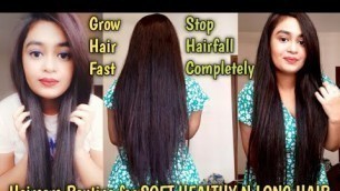 'I tried this HAIRCARE ROUTINE  & It helped me in STOPPING HAIRFALL Products that Reduced hairfall'