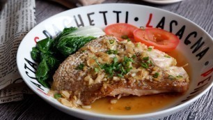 'The Easiest Baked Garlic Soy Fish Fillet Recipe Ever! 蒜香烤鱼 Chinese Fish Lunch or Dinner Recipe Idea'