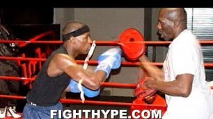 '(#TBT) \"PRETTY BOY\" FLOYD MAYWEATHER & ROGER MAYWEATHER MITT WORKOUT FOR BRUSELES FIGHT | CLASSIC'