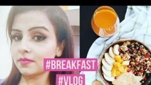 '#vlog #cooking #breakfast #spinach #eggs #banana #apple #smoothie'