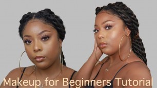 'Beginner makeup Starter kit | only 5 drugstore products used!!'
