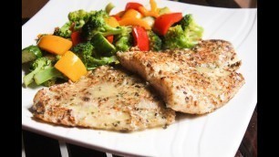'Pan Fried Fish with Lemon Butter Sauce II Easy Cooking II Healthy Cooking II My White Platter'