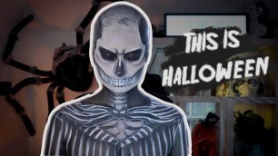 'REALISTIC JACK SKELLINGTON MAKEUP TUTORIAL | COLOR OF FAME'