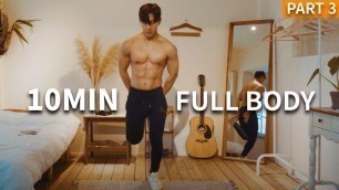 'FAT BURNING FULLBODY WORKOUT (ft. 10 MIN TABATA)ㅣ전신 칼로리 불태우기 운동 (ft. 10분 타바타)'