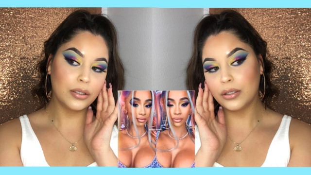 'CARDI B INSPIRED MAKEUP TUTORIAL #2 | MOBILE DEVICE VIEW'