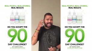 'Robert\'s Testimonial for The Vitalize 3-Part Hair Repair System'