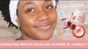 'Hydrating Winter Skincare Routine for Dry Skin | w/ Farmacy Beauty'