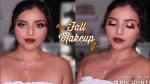 'Dark Vampy Fall Makeup Tutorial'