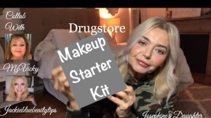 'Drugstore Makeup Starter Kit  collab with MzVicky & Jackieblue BeautyTips'