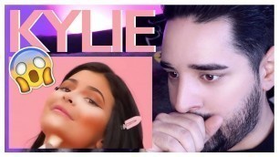 'KYLIE JENNER MAKEUP ROUTINE pro MUA reacts #makeup #RISEANDSHINE'