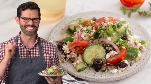'Easy Greek Salad Recipe'