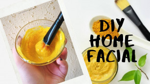 'Gold facial for glowing skin at home | Skincare | JS Vogue | Malayalam'
