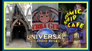 'Top 6 BEST Restaurants at Universal Orlando Resort! |Stix Top 6|'