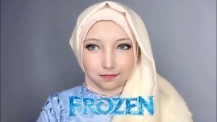'(Disney Princess) Elsa Makeup Look / Frozen II #Elsa'