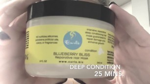 'Carols daughter review. Curly hair wash day routine.'