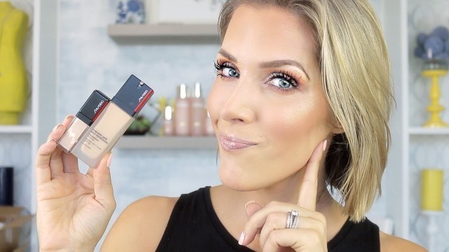 'Shiseido Synchro Skin Self Refreshing Foundation and Concealer Review and Demo'