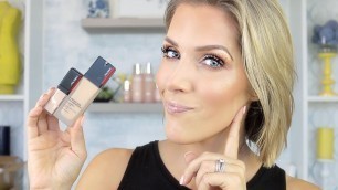 'Shiseido Synchro Skin Self Refreshing Foundation and Concealer Review and Demo'
