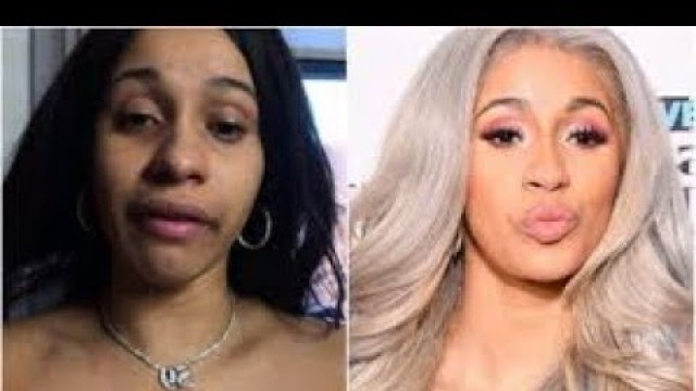 'Cardi B with Makeup and Without Makeup Comments'