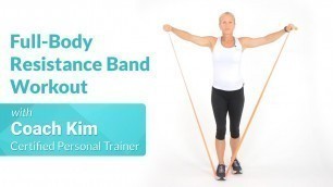 'Full-Body Resistance Band Workout'