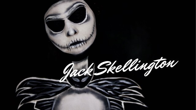 'Jack Skellington Makeup | JettifMarie'