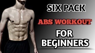 'Best Six Pack ABS Workout || For Beginners || No Equipment || Sarvesh Kadav'