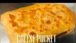 'Cheese Pocket without maida(LESS OIL)|Easy Evening Snacks recipe in telugu'