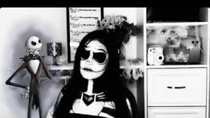 'Jack Skellington | Nightmare Before Christmas | Body Paint | Halloween Makeup'