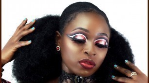 'DRAMATIC DOUBLE CUTCREASE TUTORIAL FOR DARK SKINNED QUEENS / Dumebi Lea'