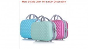 'Slide Small Travel Hard Suitcase Bags Women Business Clothes Electronic Beauty Cosmetic Toiletry Ca'