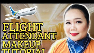 'FLIGHT ATTENDANT MAKEUP TUTORIAL PHILIPPINES | MARIA FE SULLANO'