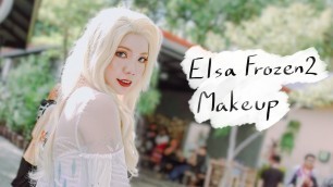 'Elsa Frozen 2 Makeup แต่งหน้าคอสเพลย์เป็นราชินีเอลซ่า'