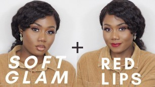 FULL FACE SOFT GLAM MAKEUP TUTORIAL | COVERING MY ACNE & HYPERPIGMENTATION