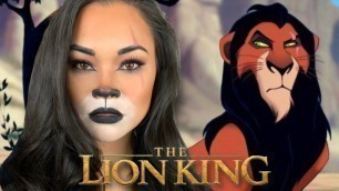 'THE LION KING SCAR MAKEUP TUTORIAL'