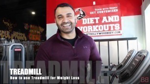'How to Use TREADMILL for WEIGHT LOSS! (Hindi / Punjabi)'
