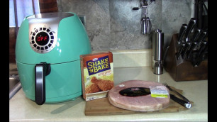 'Shake N Bake Air Fried Ham Steak'