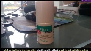 'Vitry Anti Bite Nail Varnish Review - Stop Biting Your Finger Nails With This Nail Biting Varish'