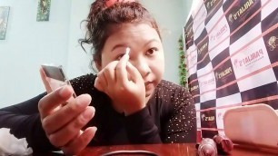 'NO MAKEUP MAKEUP LOOK FOR COLLEGE/ OFFICE / without foundation /Parijat Boro'