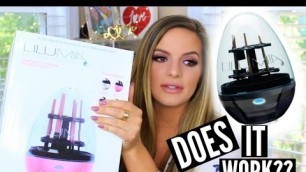 'ELECTRONIC MAKEUP BRUSH CLEANER?!? | Test It Out Thursday | Casey Holmes'