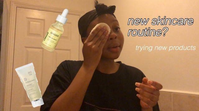 'new skincare routine | first impressions | Dr Dennis Gross, Pixi, Sweet Chef and more'