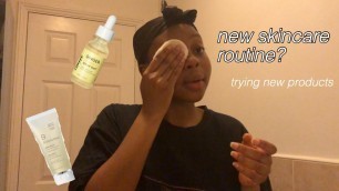 'new skincare routine | first impressions | Dr Dennis Gross, Pixi, Sweet Chef and more'