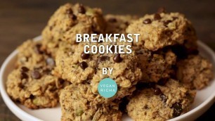 'VEGAN BREAKFAST COOKIES - Gluten-Free No Oil | Vegan Richa Recipes'