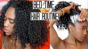 Nighttime Hair Routine|+Growth Tip for Long + Healthy Natural Hair 