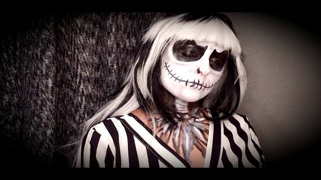 'Jackie Skellington- Makeup Monday'