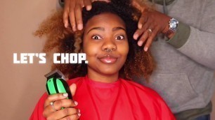 Big Chop on Natural Hair ✂️ & Product Review of Sei Bella™️ Wellness Inspired Haircare