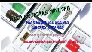Osea Skincare | Ice Globes |  Mini Spa Facial | Tammy's Ageless Beauty