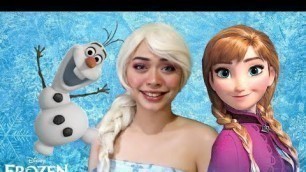 'INSPIRED ELSA MAKEUP TUTORIAL | DISNEY\'S FROZEN'