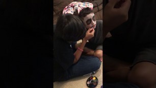 'Makeup Paint ; The Nightmare Before Christmas'