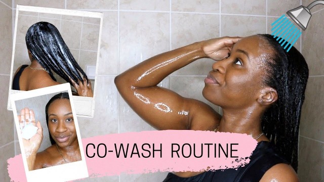 'CO-WASH ROUTINE | RELAXED HAIR'