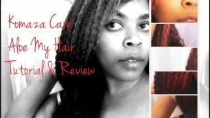 'Komaza Care: Aloe My Hair Frizz Control Serum Review'